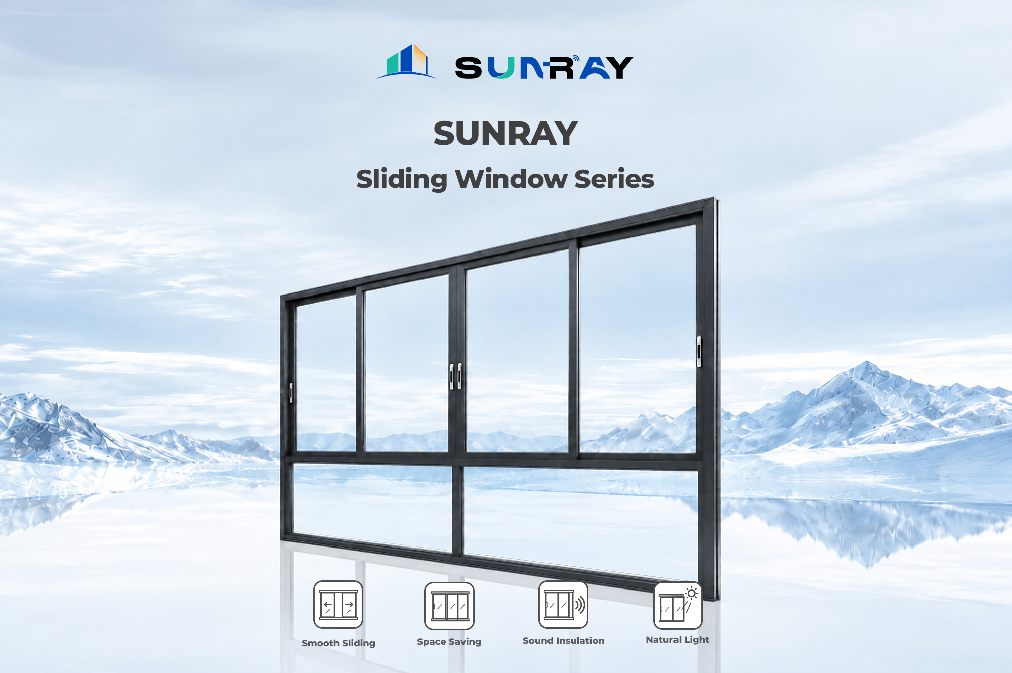 SUNRAY Casement Window Banner