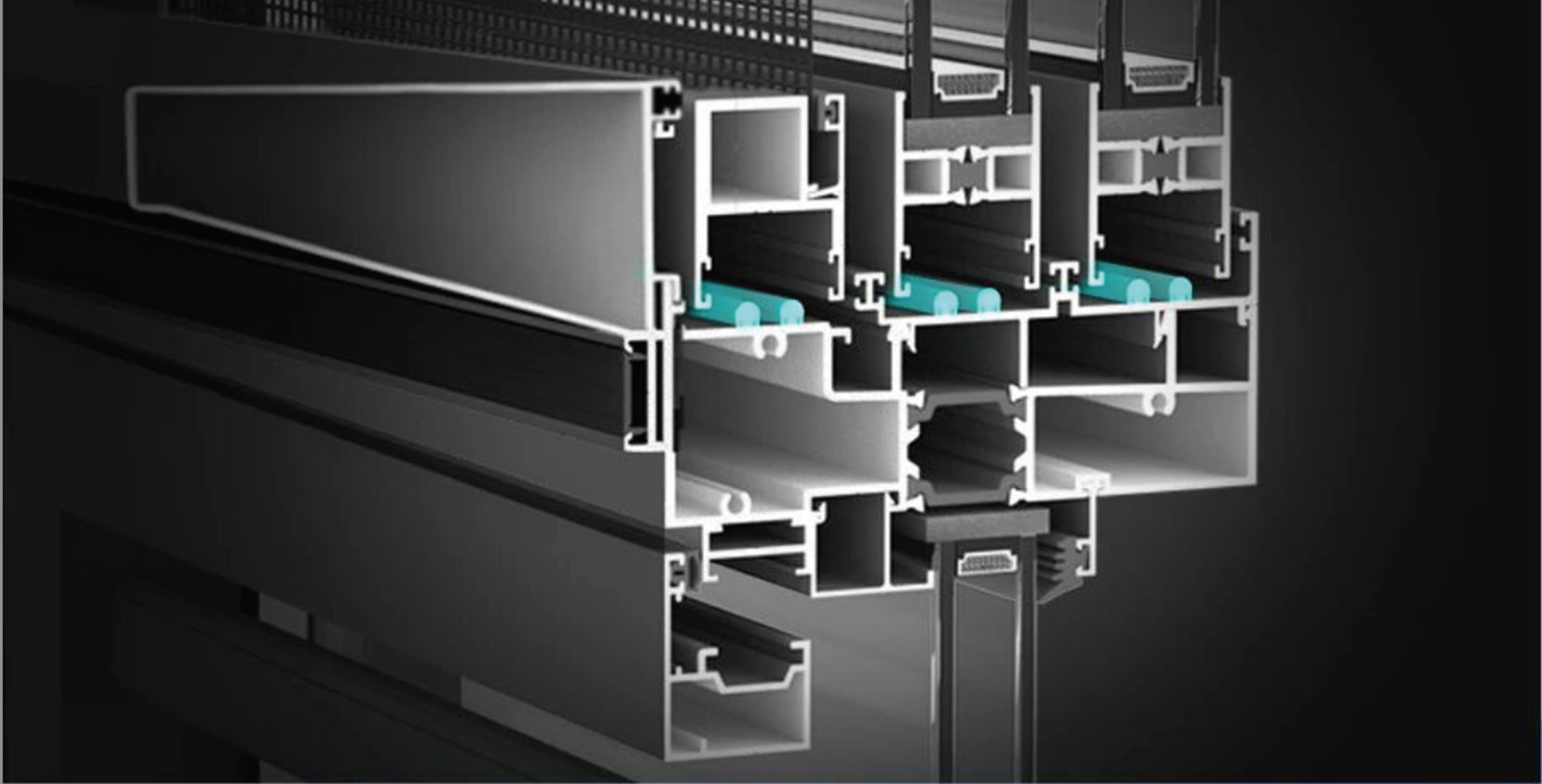 Aluminum Profile Cross Section